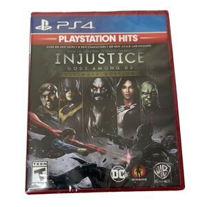 Injustice: GODS AMONG US: ULTIMATE EDITION PLAYSTATION 4 PS4 BRAND NEW SEALED